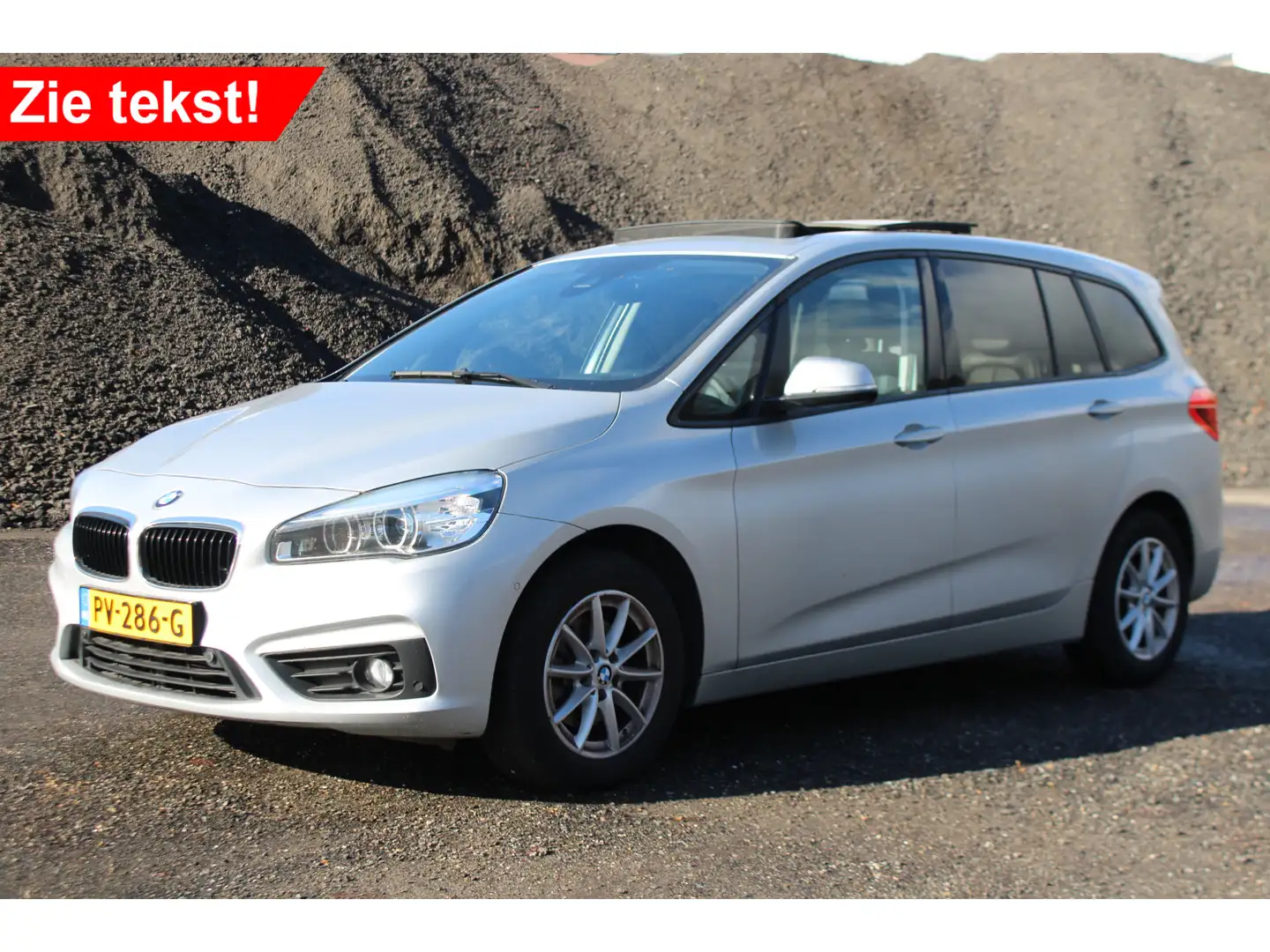 BMW 218 2-serie Gran Tourer 218i 7p. High Executive Grijs - 1