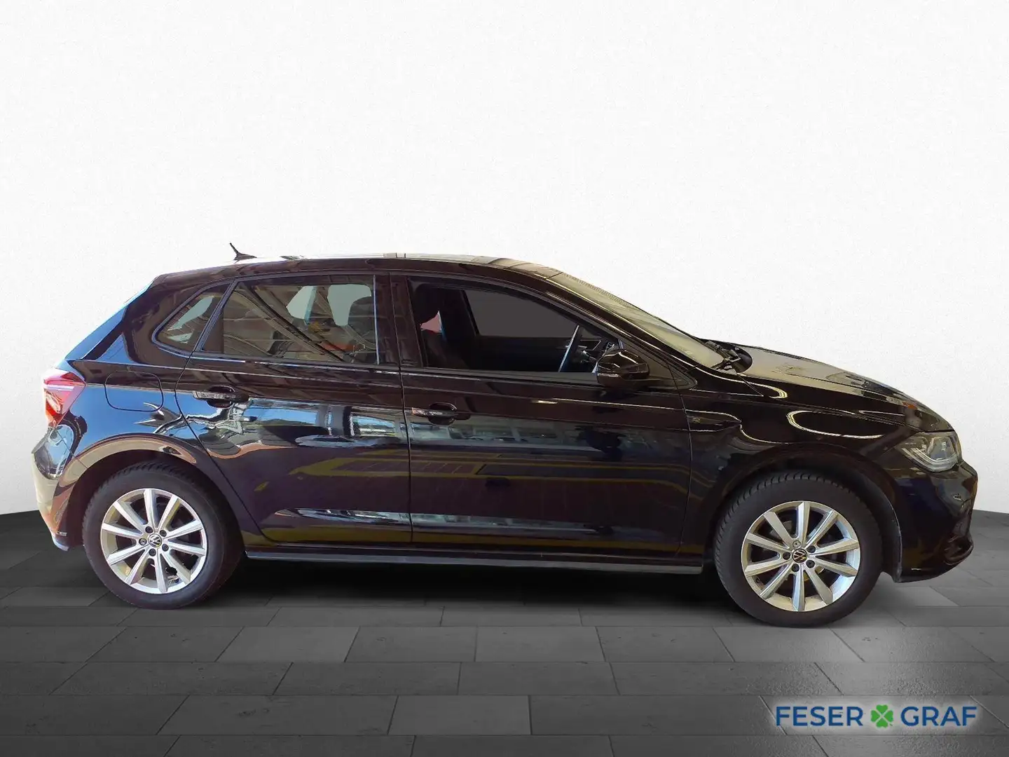 Volkswagen Polo 1.0 TSI DSG R-LINE NAVI ACC MATRIX KAM Schwarz - 2