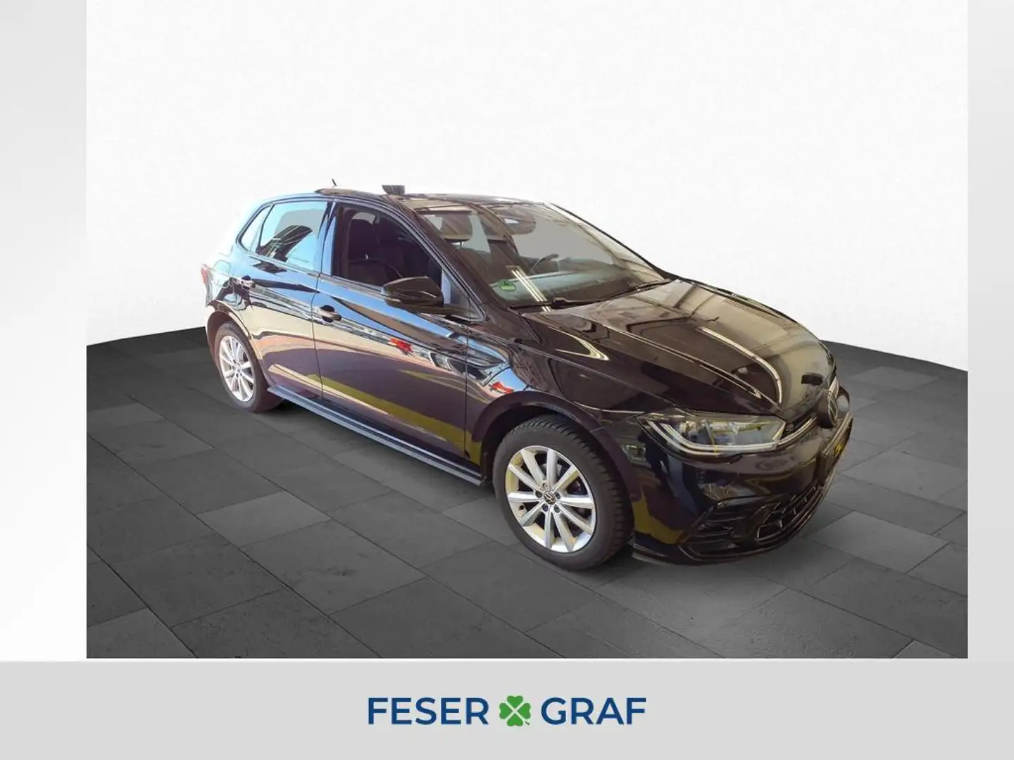 Volkswagen Polo 1.0 TSI DSG R-LINE NAVI ACC MATRIX KAM Schwarz - 1
