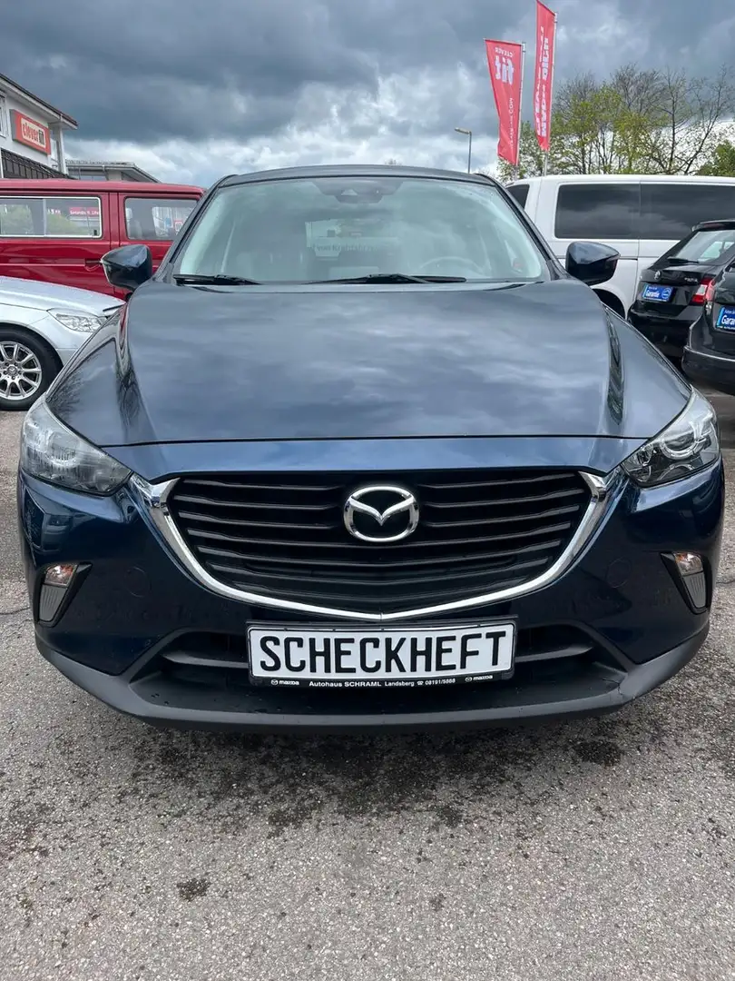 Mazda CX-3 Center-Line*NAVI*SHZ*PDC*SCHECKHEFT* Blau - 2