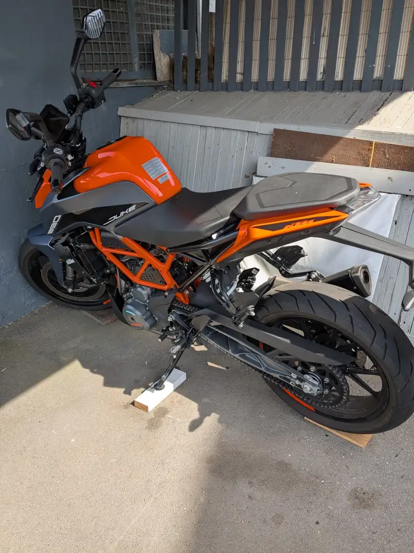 KTM 390 Duke Portocaliu - 2