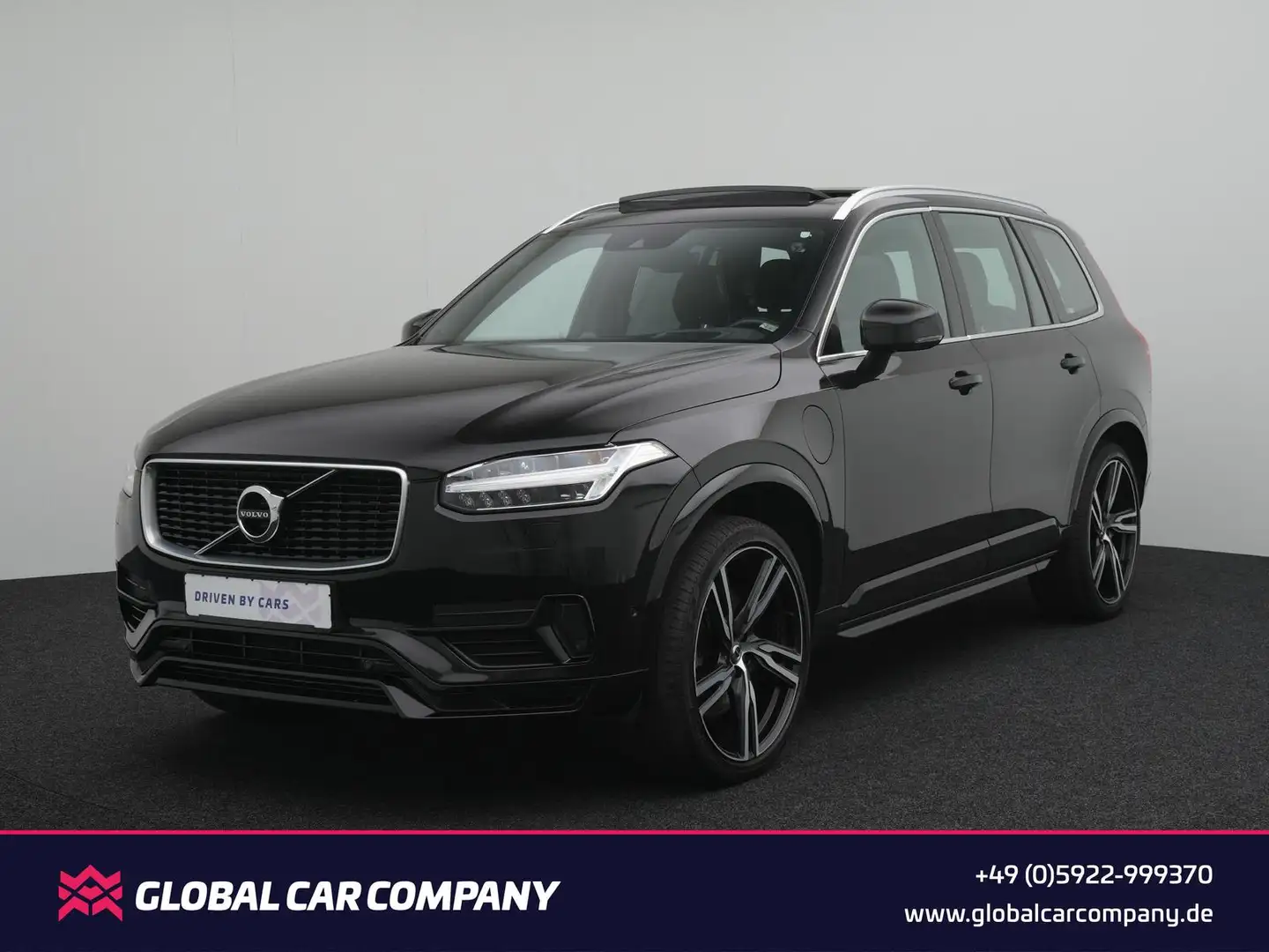 Volvo XC90 R Design T8 Plug-In Hybrid AWD,HUD,PANO,7P Schwarz - 1