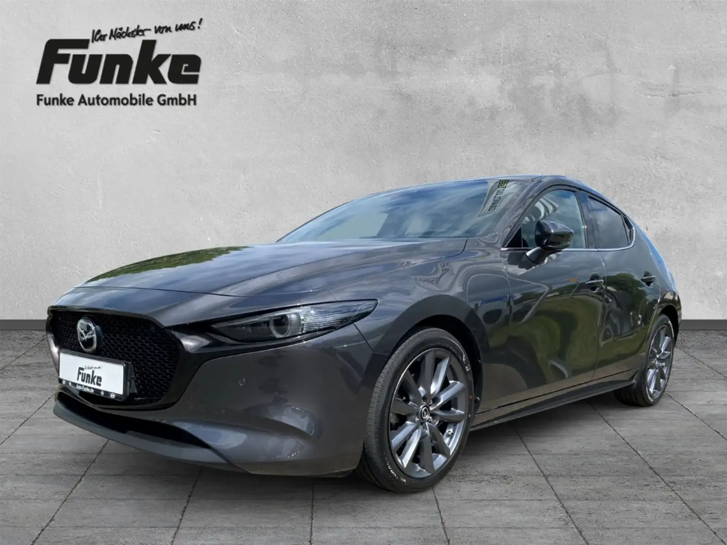 Mazda 3 Selection SKYACTIV LED+Head-UP+Navigation+ACC Gris - 1