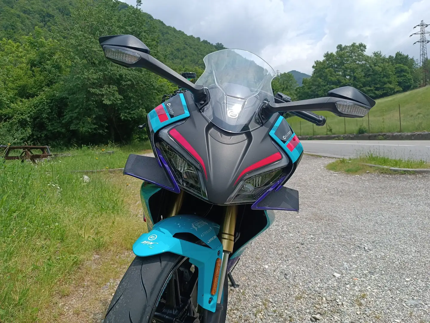 CFMOTO 450 SR world Championship replica moto3 Azul - 1