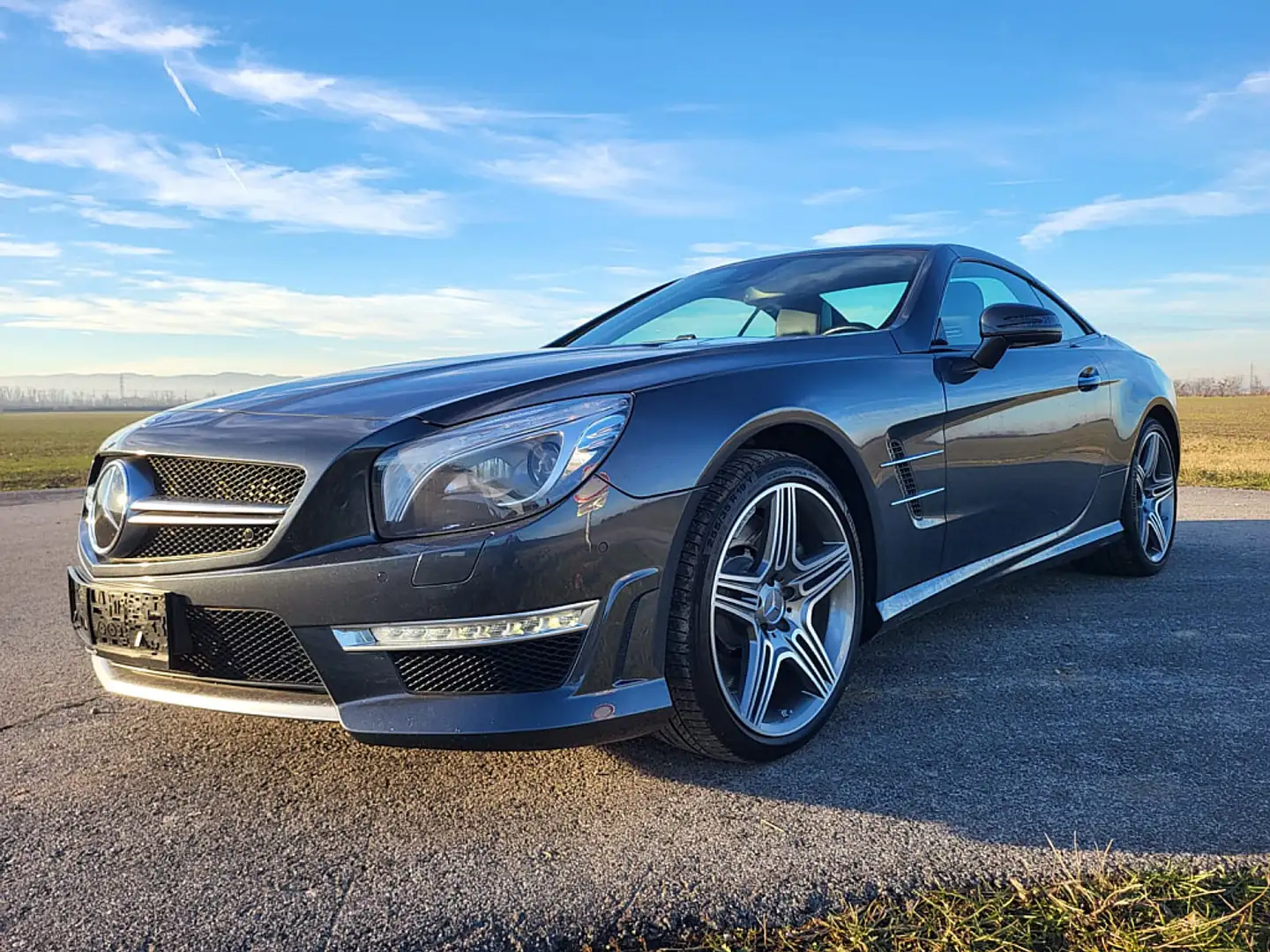 Mercedes-Benz SL 63 AMG Aut. Gris - 2