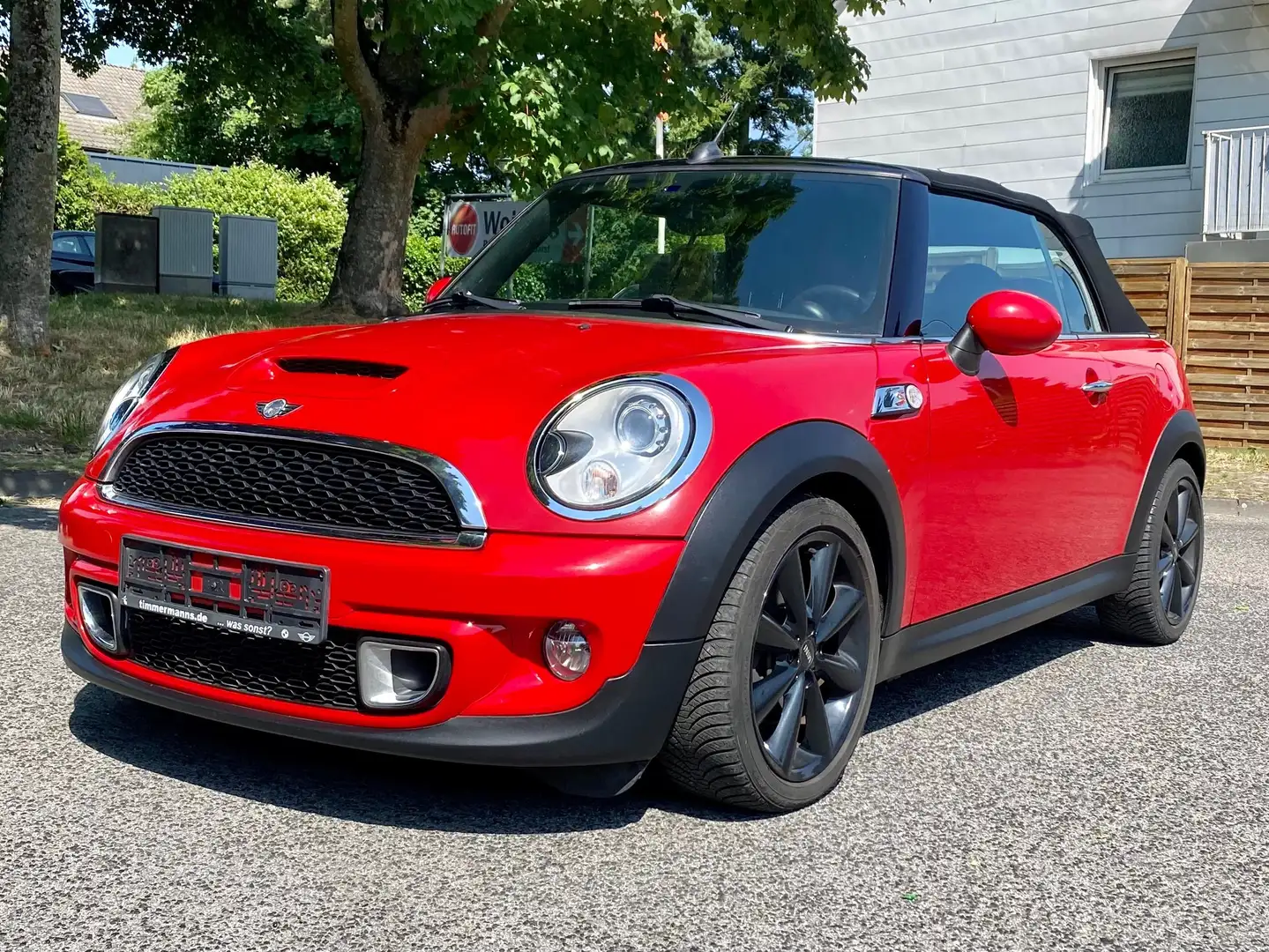 MINI Cooper SD Cabrio Cooper SD/Tempomat/SHZ Rouge - 2