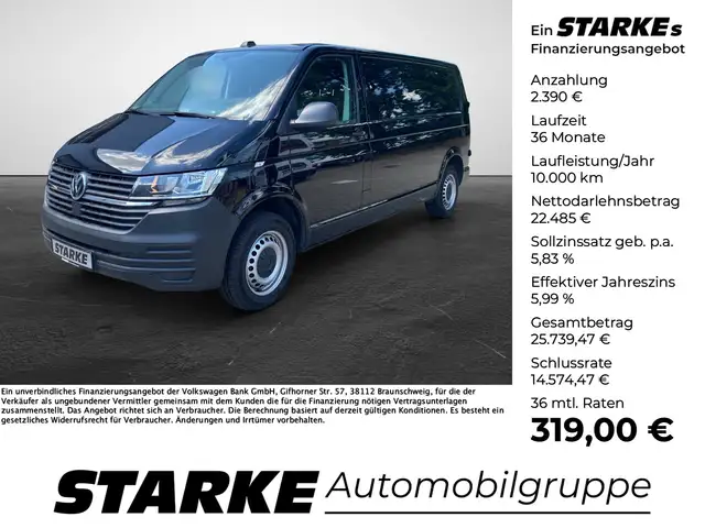 Volkswagen T6 Transporter Kasten 2.0. TDI DSG LR