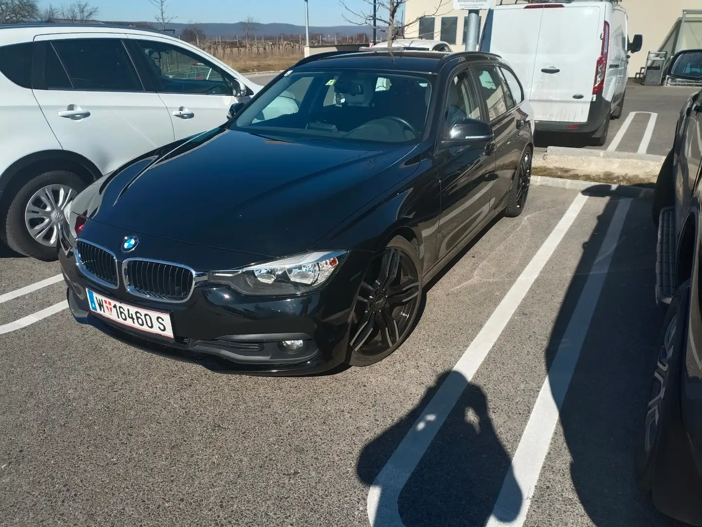 BMW 316 316d Touring Advantage Schwarz - 2