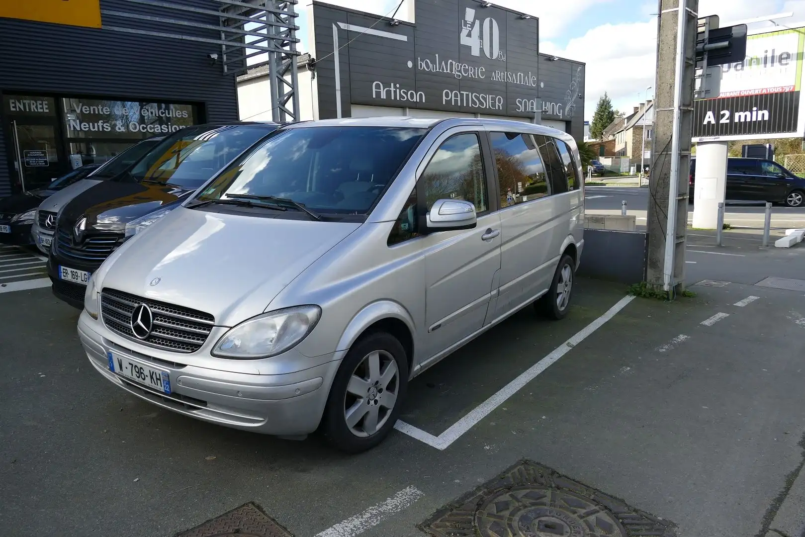 Mercedes-Benz Viano 2.0 CDI BE FUN COMPACT BA Gris - 2
