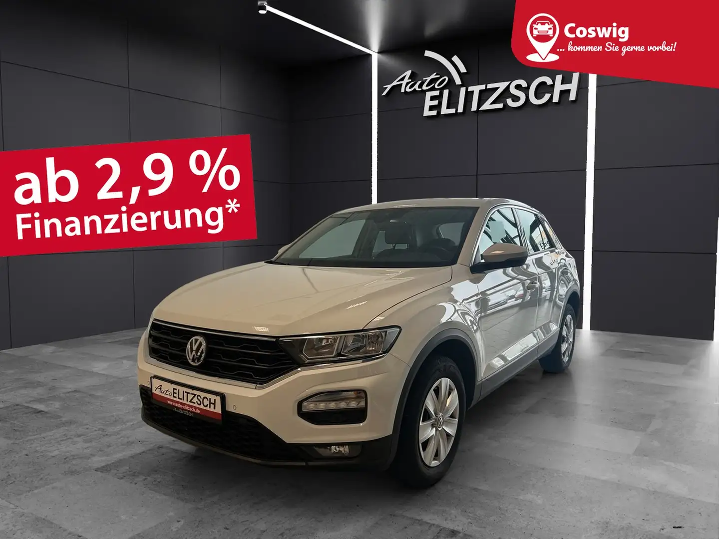Volkswagen T-Roc TSI ACC PDC SH LM Weiß - 1