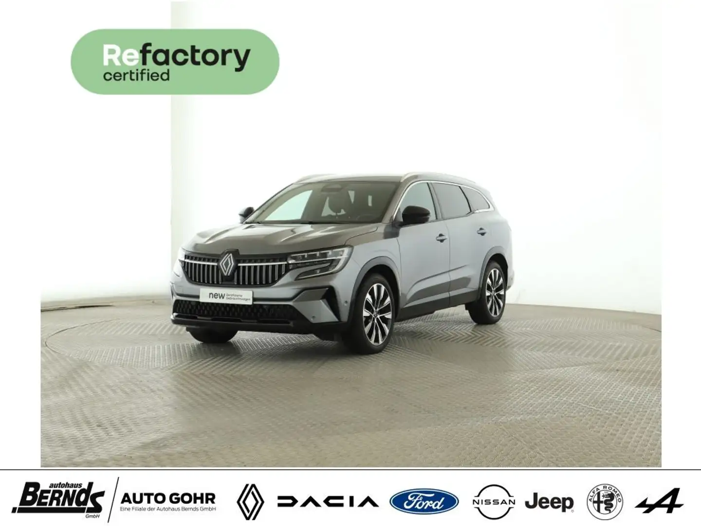 Renault Espace E-TECH Full Hybrid 200 Techno 7-SITZER KLIMAAUTOM. Gri - 1