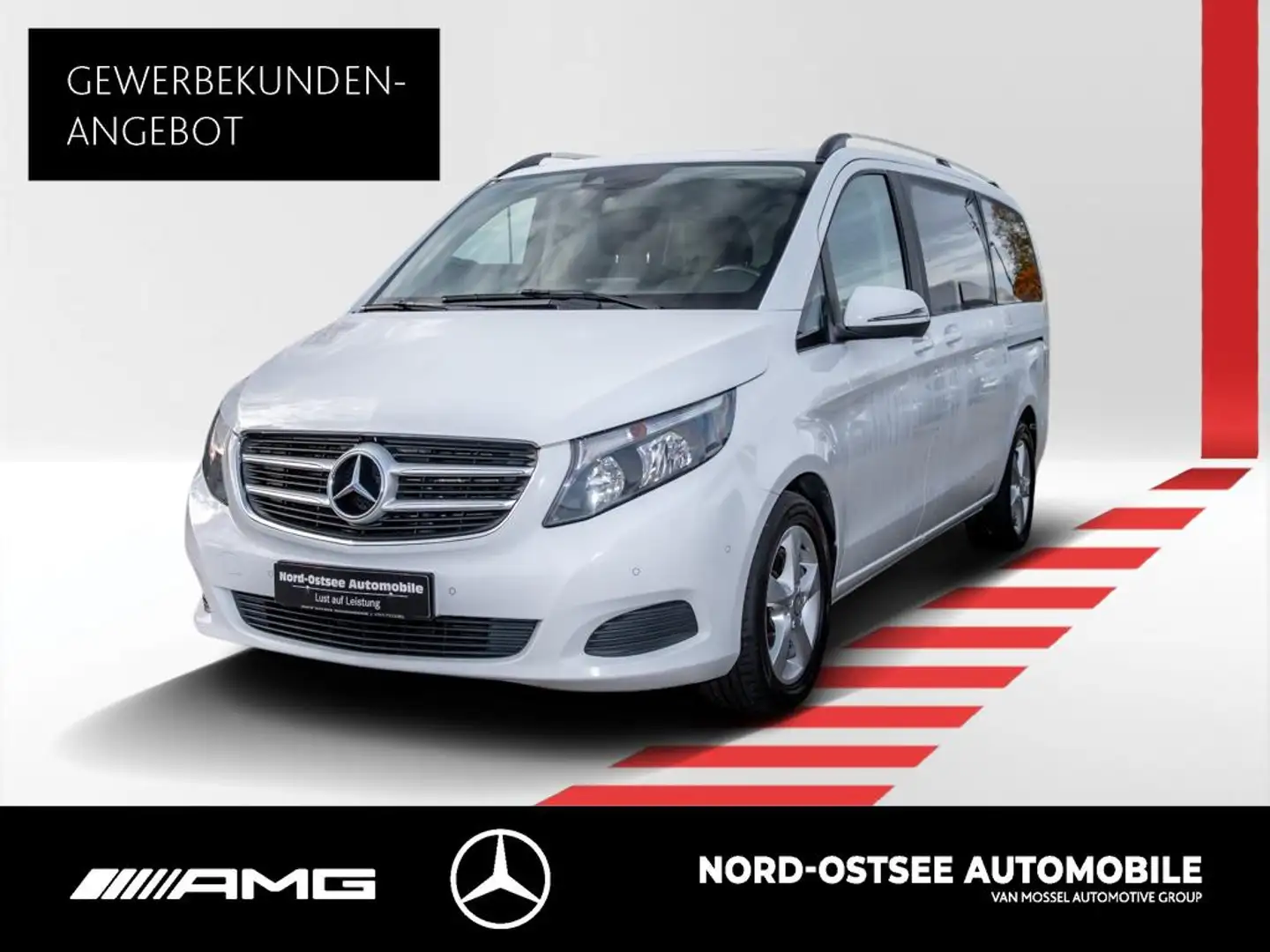 Mercedes-Benz V 250 EDITION Sport AUT PDC KlimaA SHZ SpurH Wit - 1