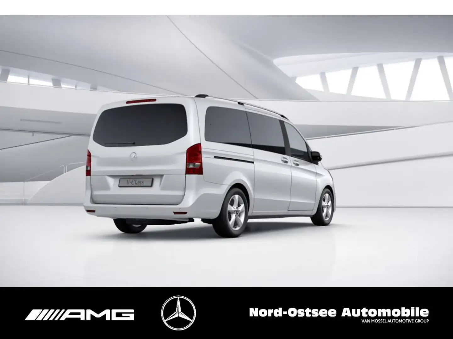 Mercedes-Benz V 250 EDITION Sport AUT PDC KlimaA SHZ SpurH Weiß - 2