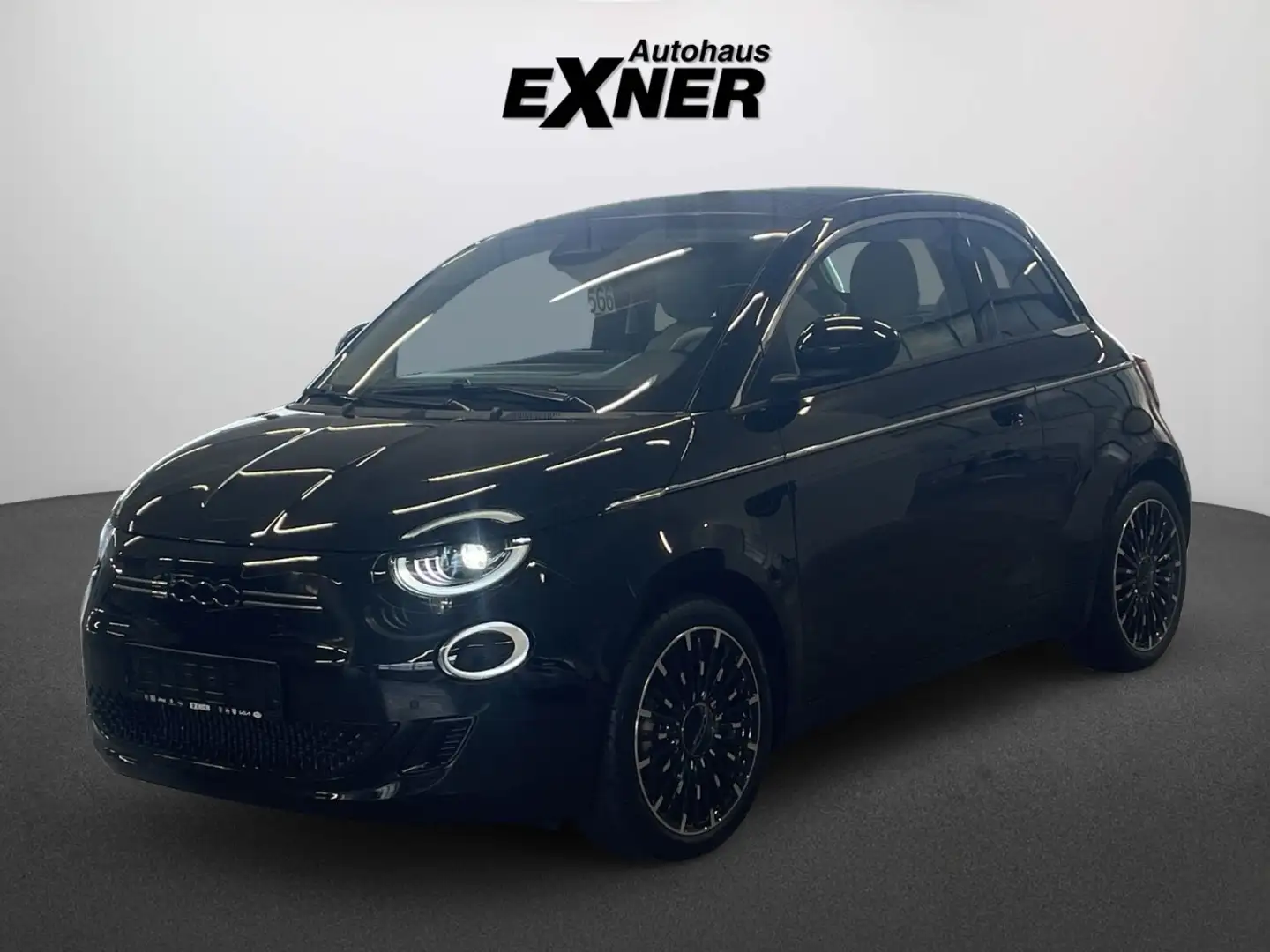 Fiat 500e Cabrio La Prima Klimaautomatik, Sitzheizung Czarny - 2