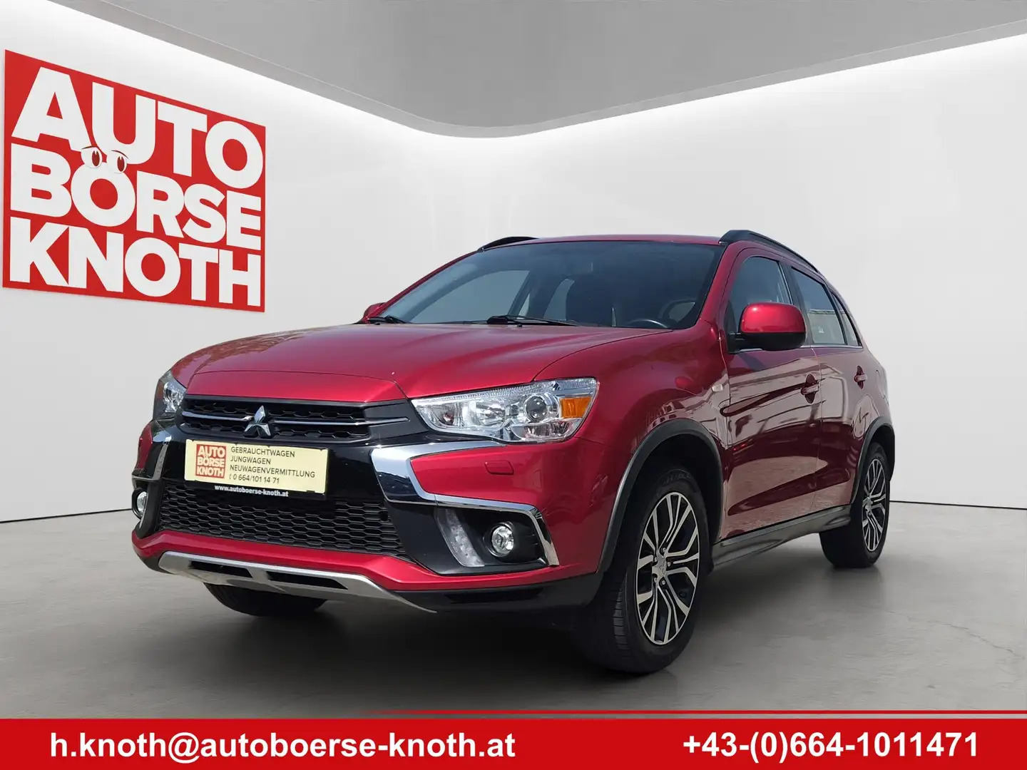 Mitsubishi ASX Invite Vision 40, Sitzheizung, Kamera , Navi usw.. Rot - 1