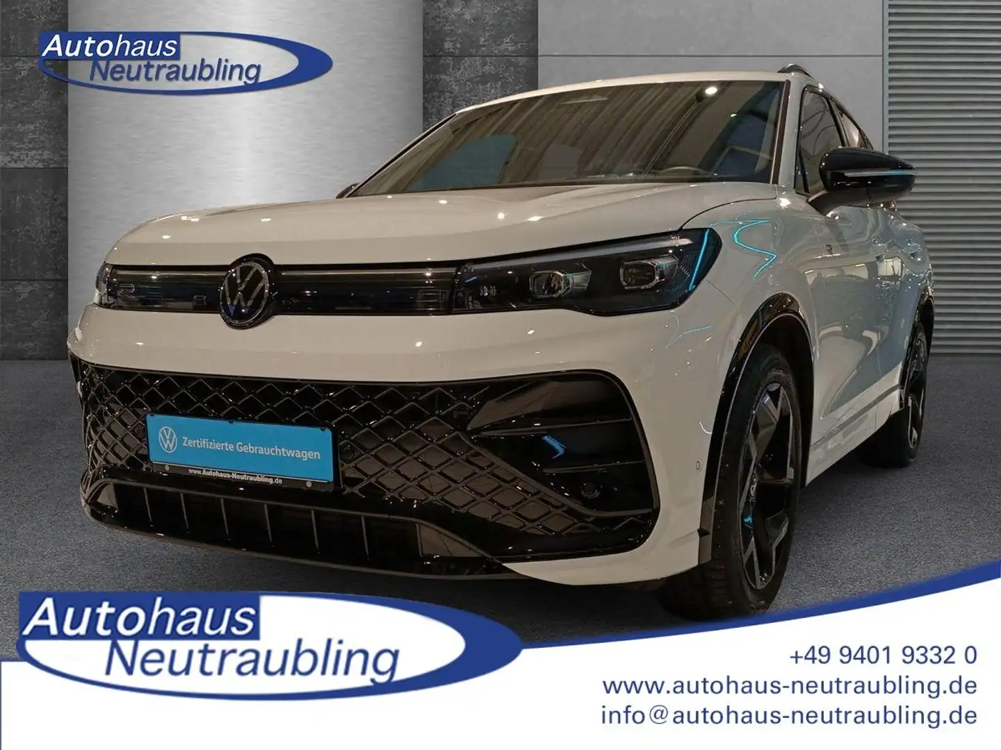 Volkswagen Tiguan 1.5 eTSI "R-LINE" 150 PS DSG+NAVI PRO+PANORAMA+AHK Weiß - 1