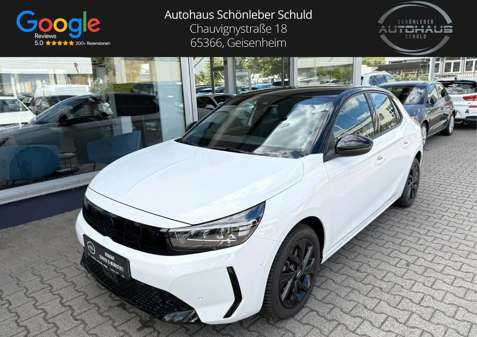 Opel Corsa F GS *AHK*SITZH*LED*CARPLAY*KAMERA* Weiß - 1