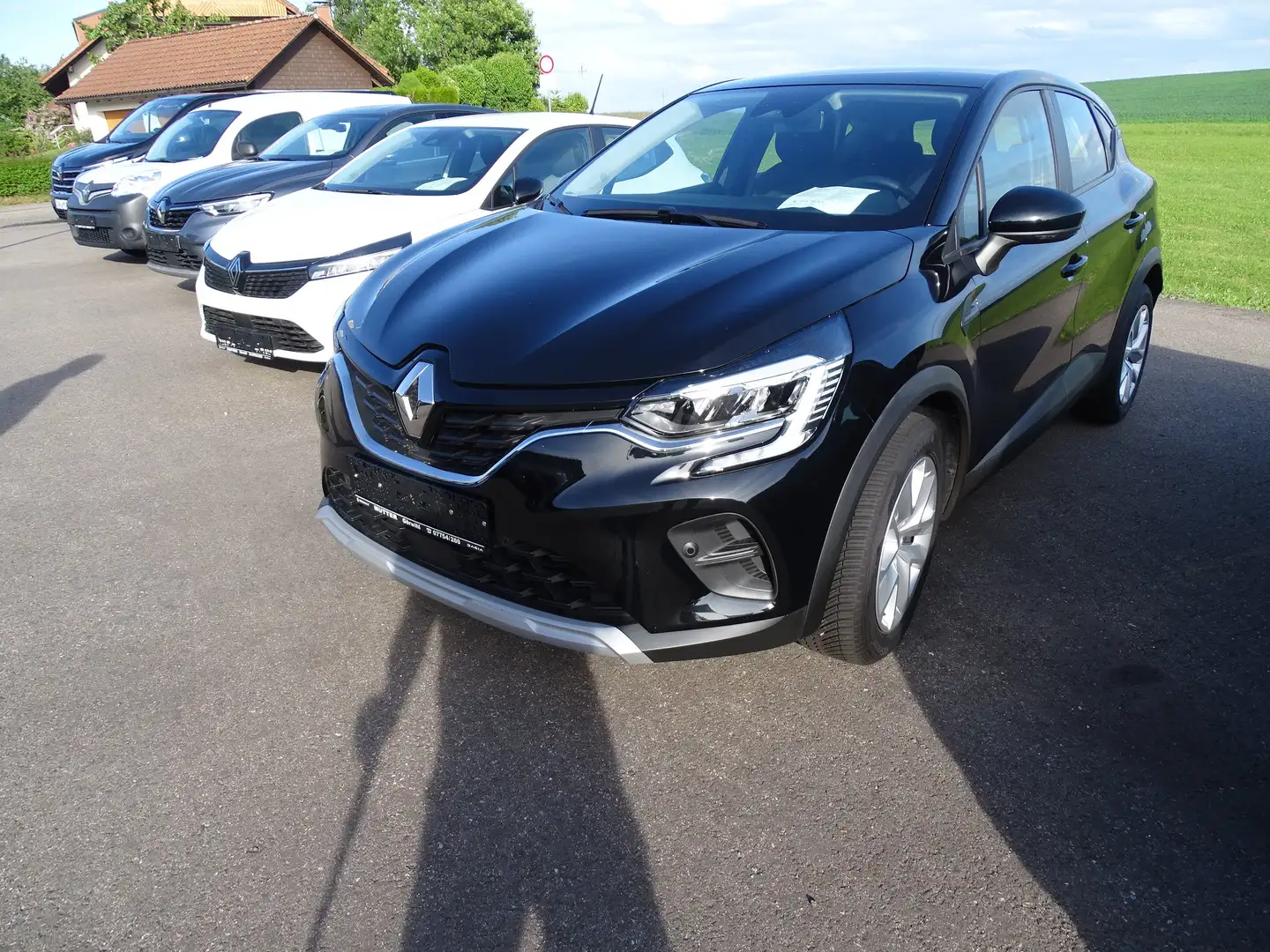 Renault Captur Evolution Zwart - 1