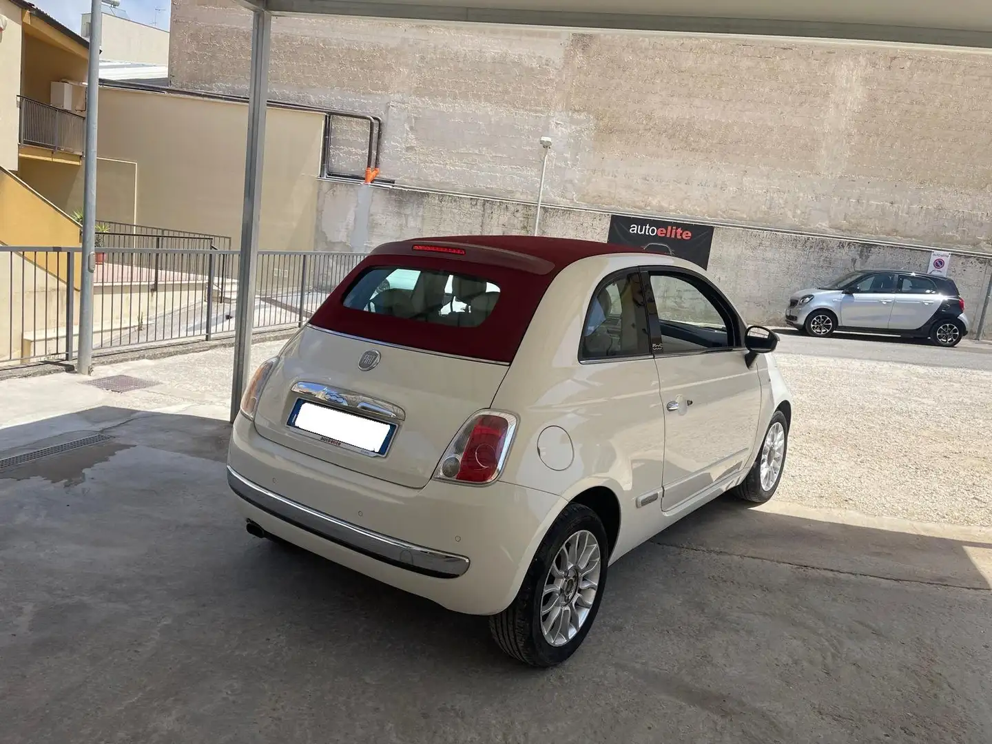 Fiat 500 Cabrio Bianco - 2