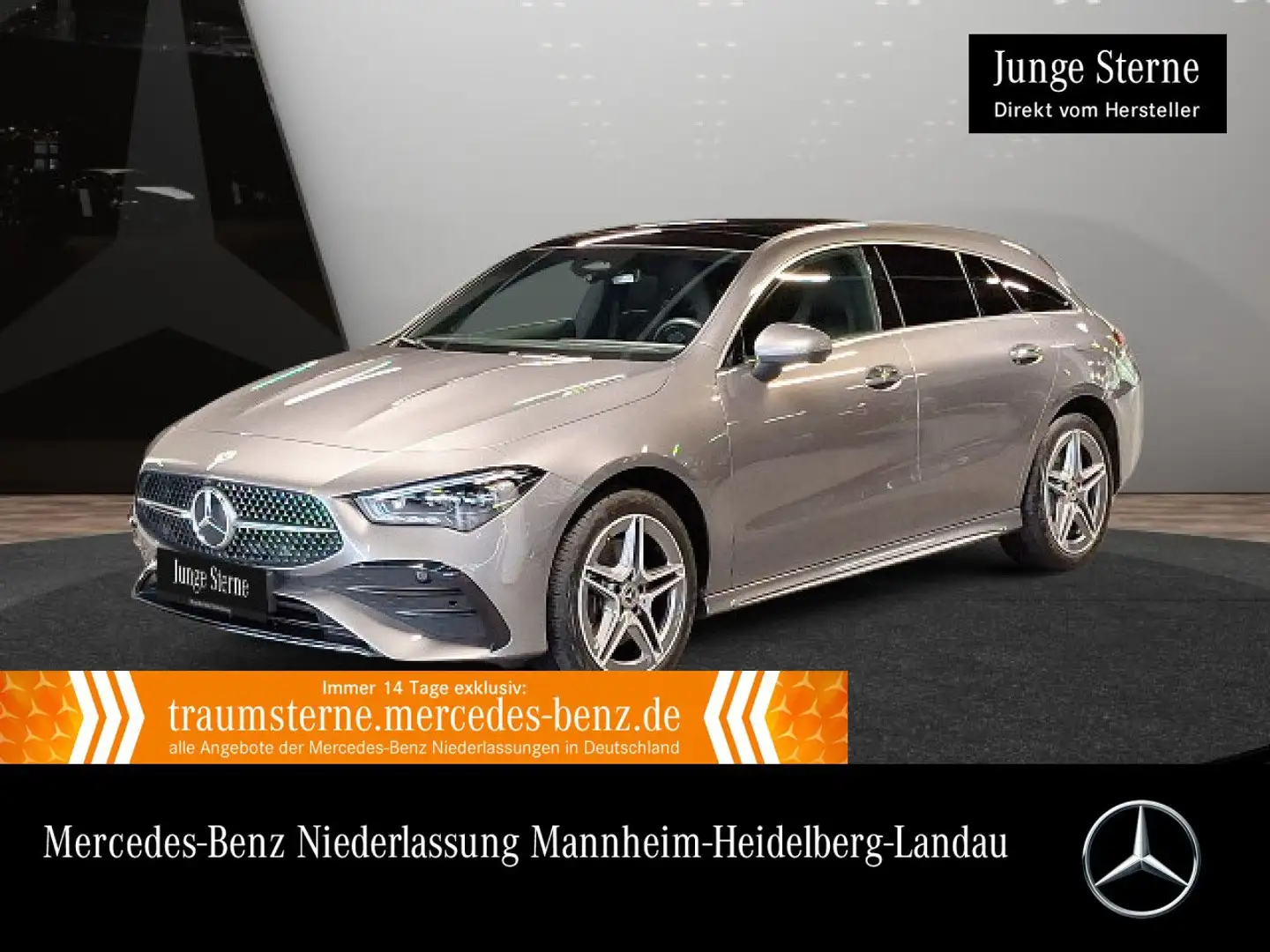 Mercedes-Benz CLA 250 e AMG+PANO+MULTIBEAM+KAMERA+TOTW+KEYLESS Grau - 1