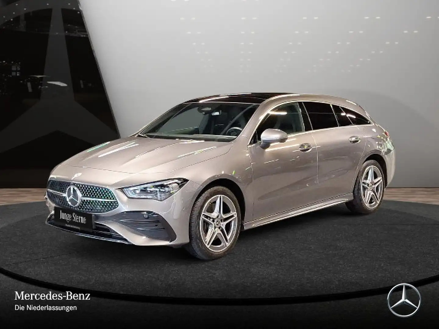 Mercedes-Benz CLA 250 e AMG+PANO+MULTIBEAM+KAMERA+TOTW+KEYLESS Grau - 2
