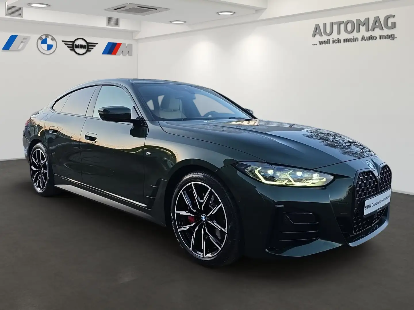 BMW 430 i M-Sport-Pro*Laser*Glasdach*Harman/Kardon*Driving Grün - 2