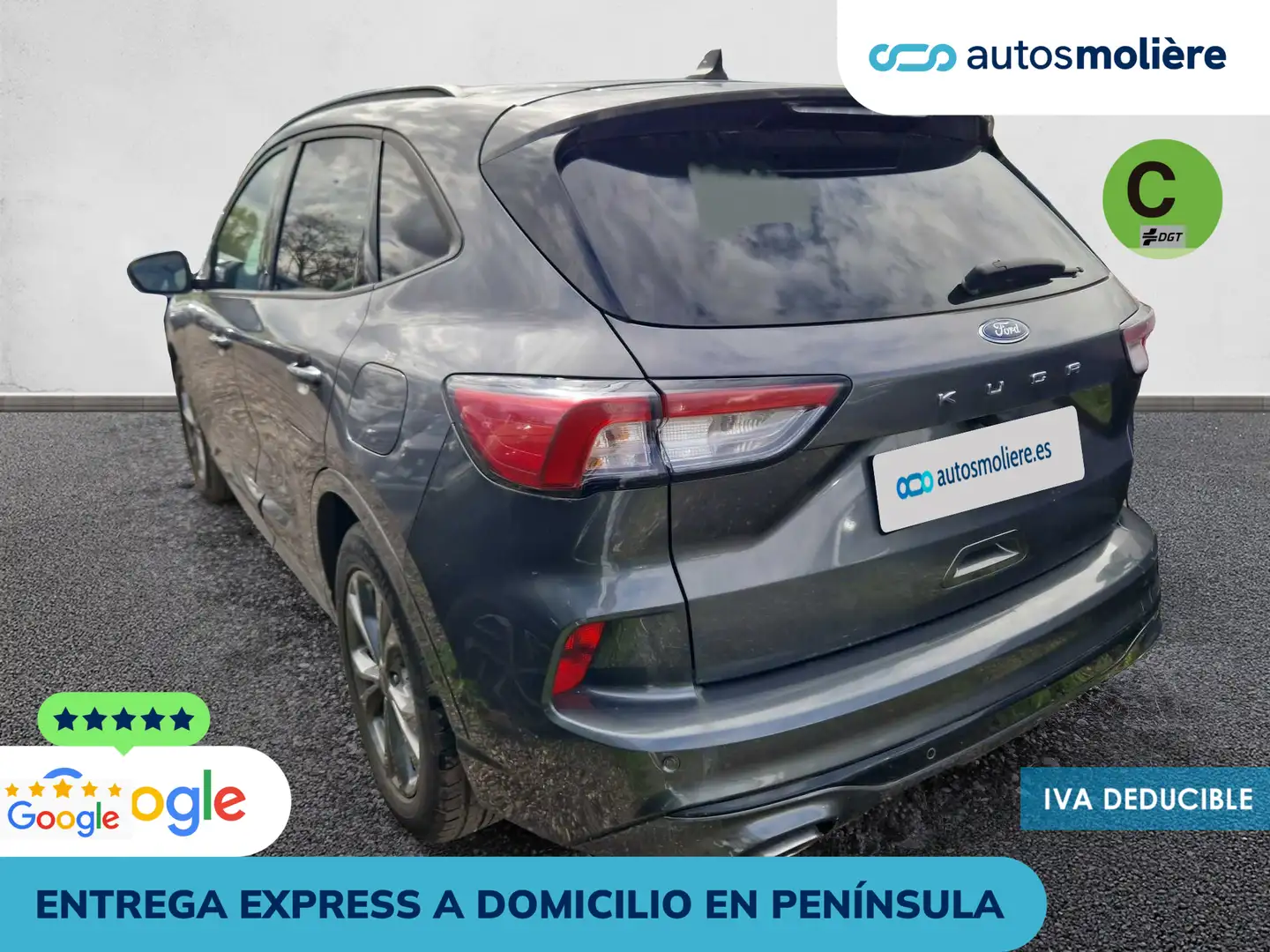Ford Kuga 1.5 EcoBlue ST-Line FWD 120 Aut. Gris - 2
