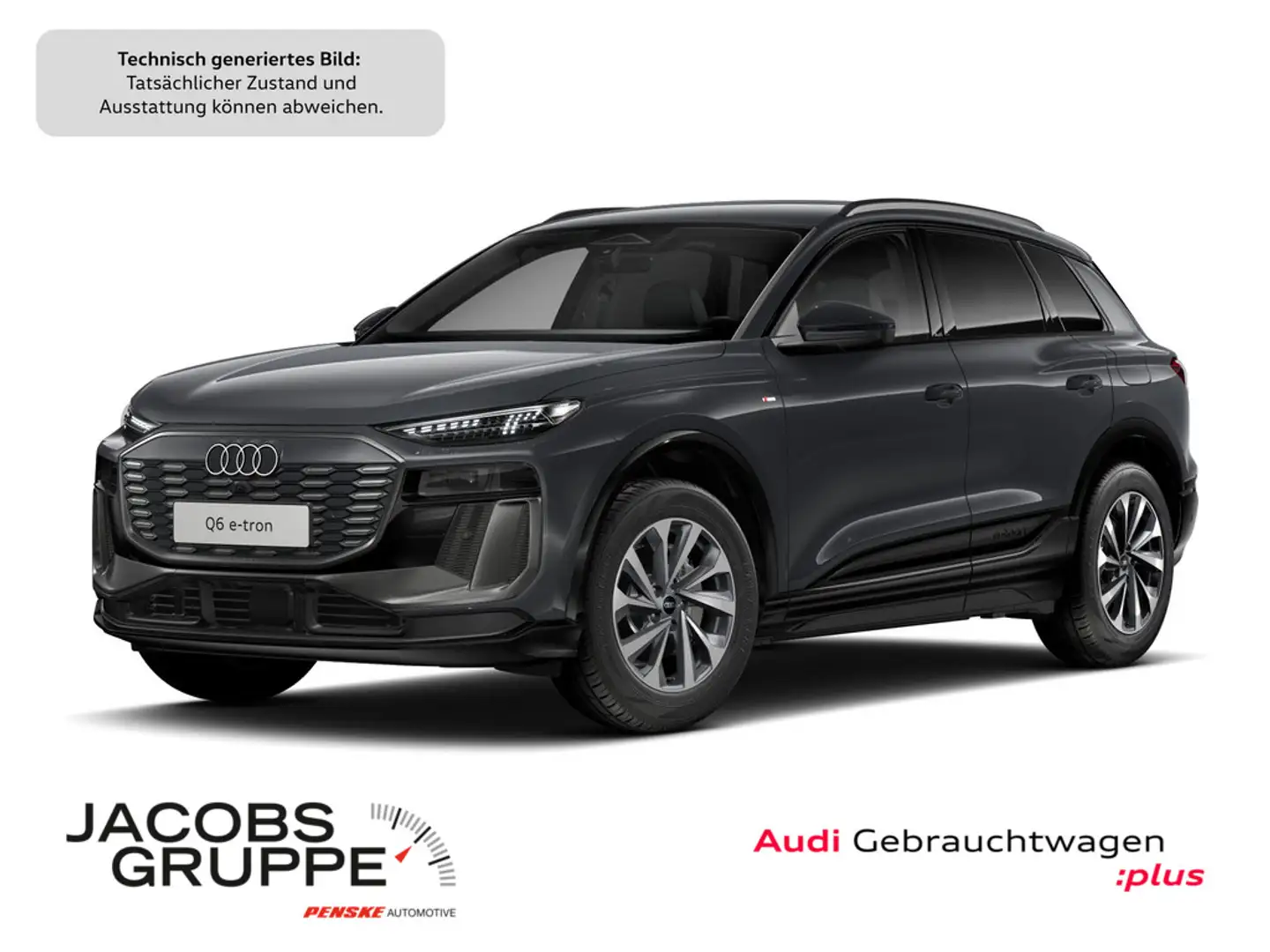 Audi Q6 e-tron S-Line Matrix*PDC*TopView * Grau - 1