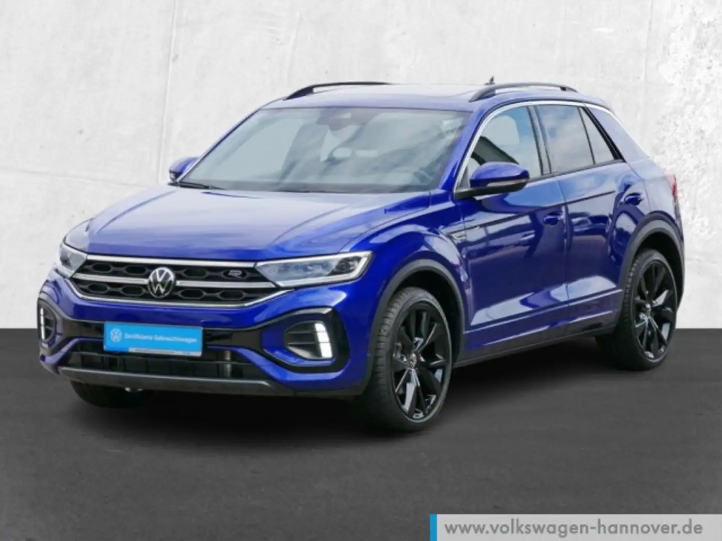 Volkswagen T-Roc 2.0 TDI DSG R-Line Navi Pano AHK LED DigCo Blau - 2