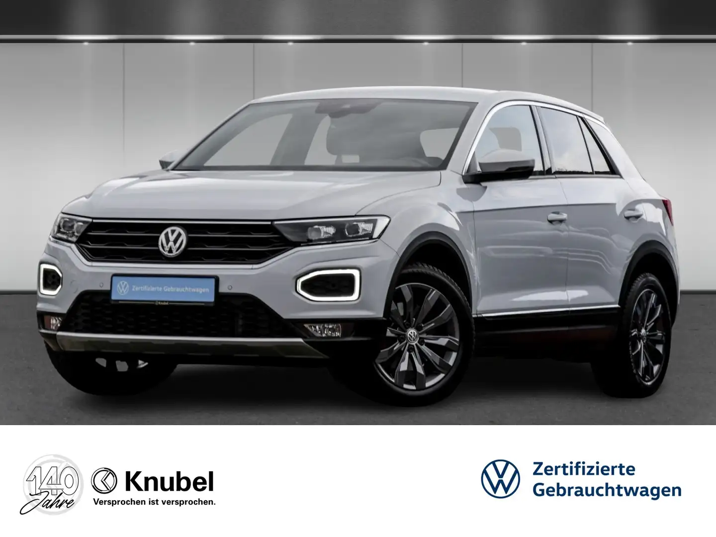 Volkswagen T-Roc Sport 2.0 TDI DSG AHK ActiveID eKlappe LED Fahr... Silber - 1