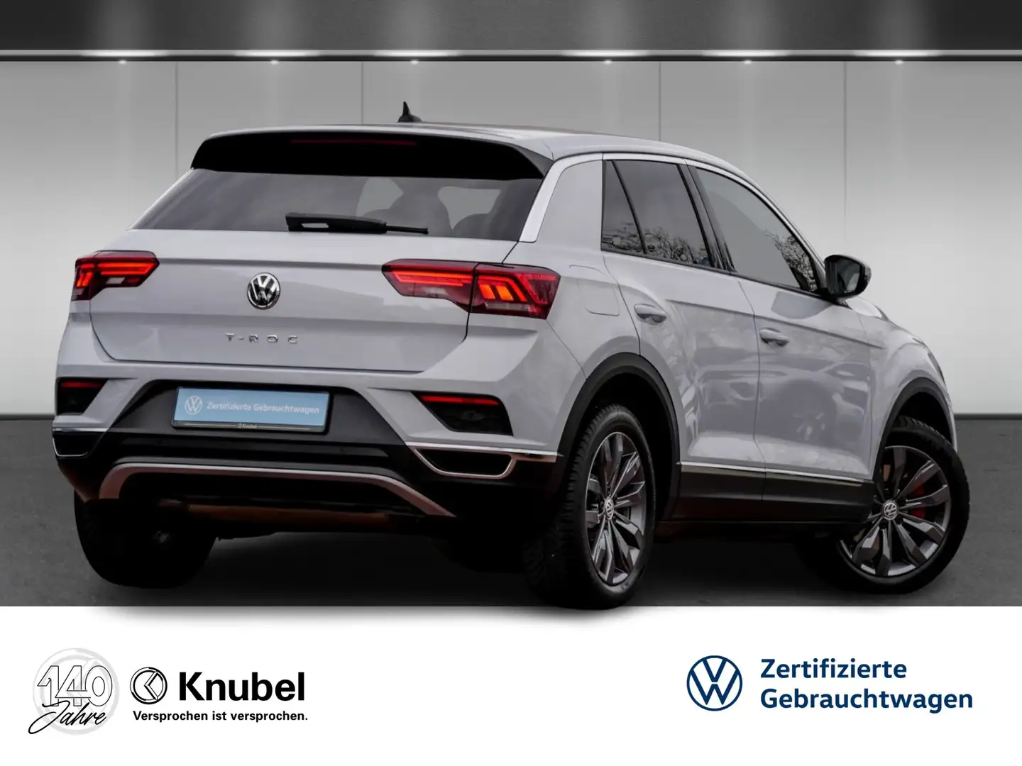 Volkswagen T-Roc Sport 2.0 TDI DSG AHK ActiveID eKlappe LED Fahr... Silber - 2
