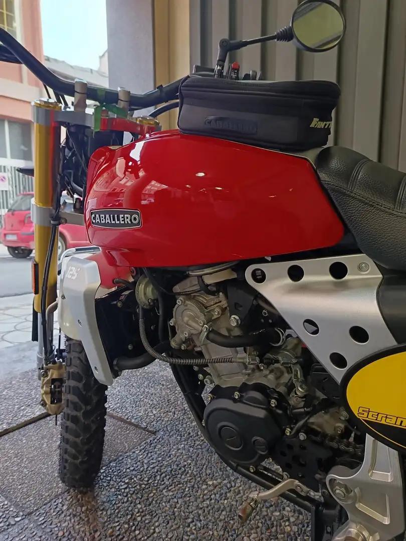 Fantic Caballero 125 scrambler Rojo - 2