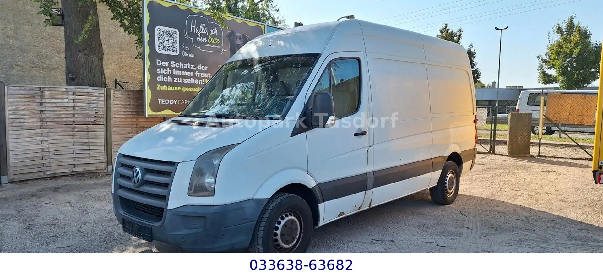 Volkswagen Crafter Kasten 30 mittel L2H2 Hochdach/Automatik siva - 1