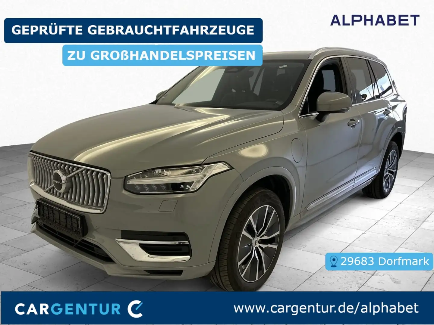 Volvo XC90 XC 90 T8 AWD Core Plug-In StHz ACC Grau - 1