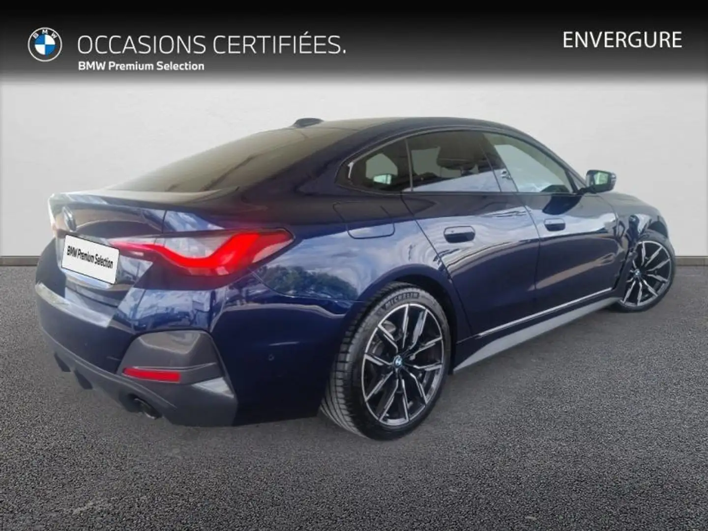 BMW 420 420dA xDrive 190ch M Sport Bleu - 2