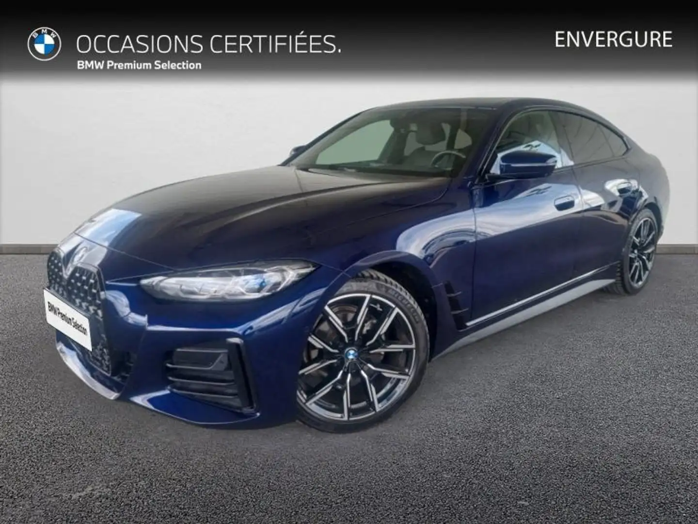 BMW 420 420dA xDrive 190ch M Sport Bleu - 1