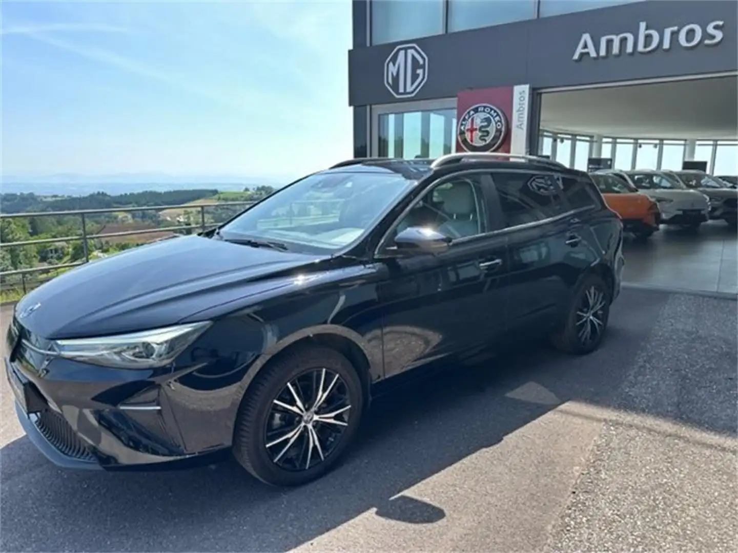 MG MG5 Luxury 51 kWh Leder Grau Noir - 1