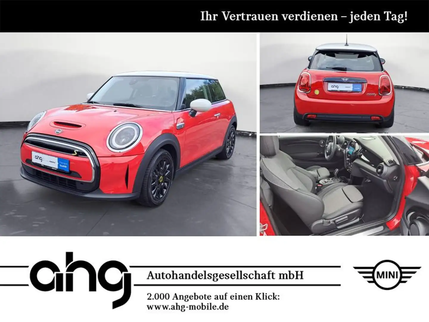 MINI Cooper SE . Classic Trim Navi Klimaaut. Sportsitz Rot - 1
