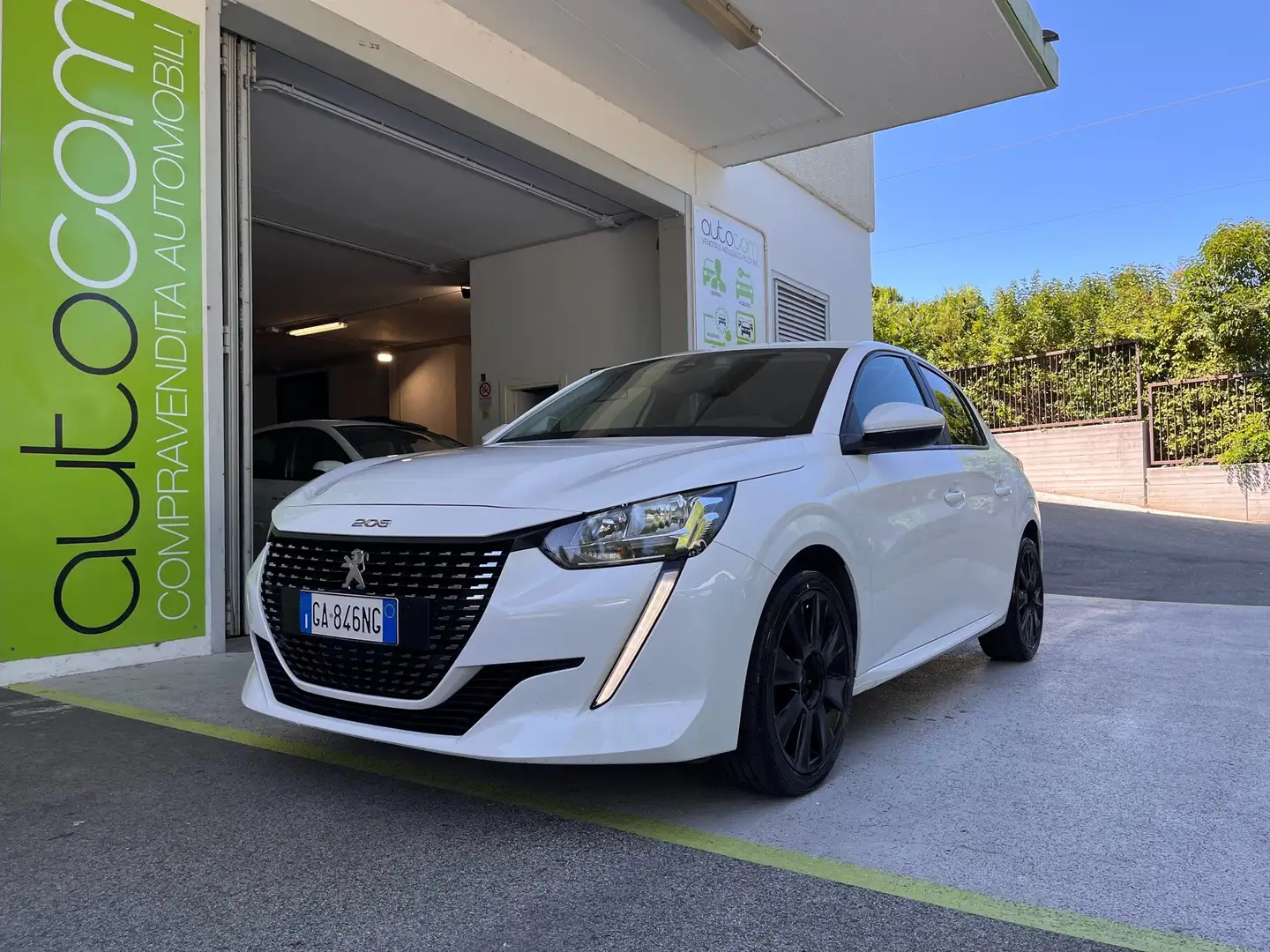 Peugeot 208 1.5 bluehdi GARANZIA 24 MESI CARPLAY-PDC UNIPROPRI Bianco - 1