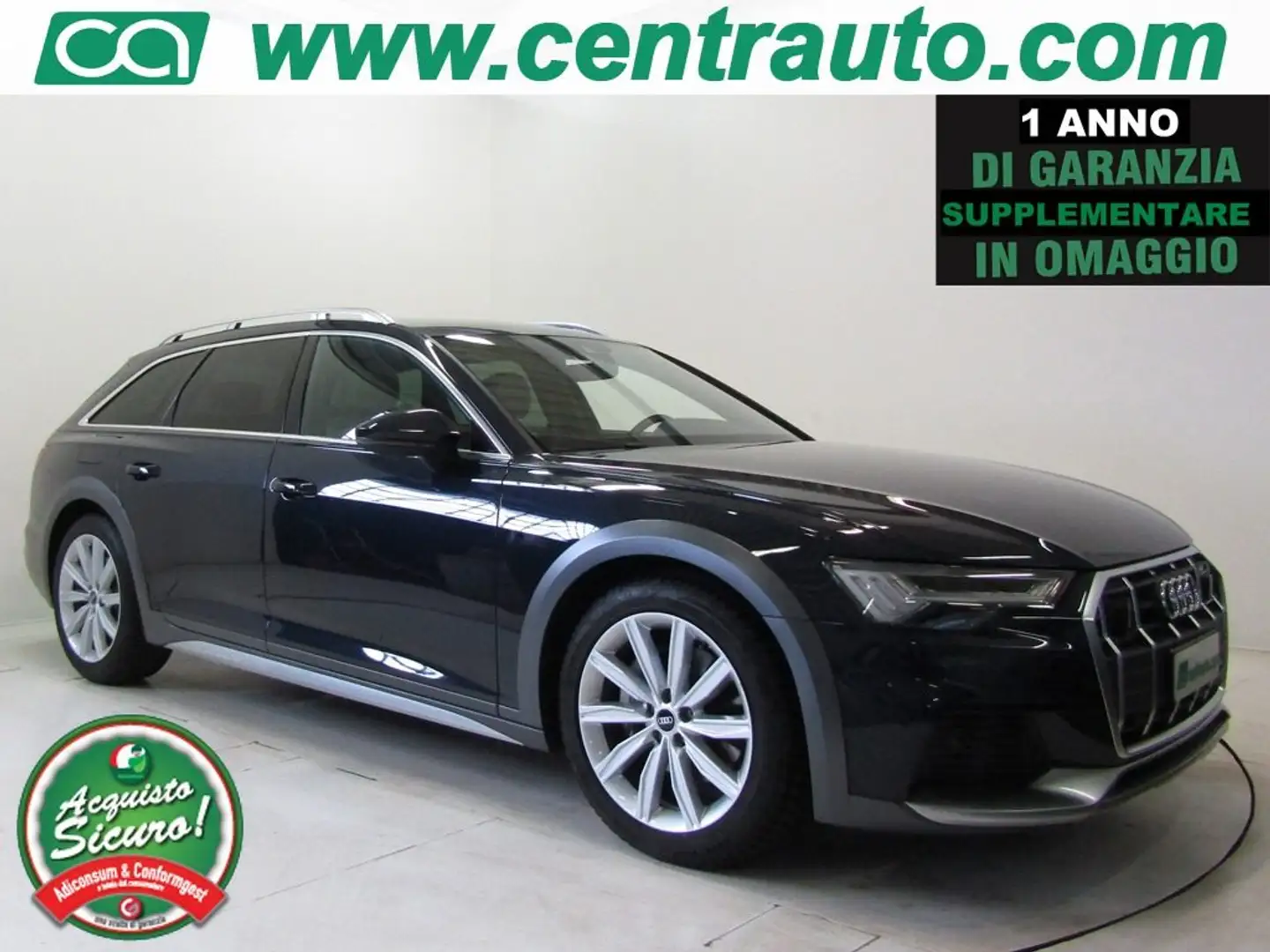 Audi A6 allroad 40 2.0 TDI quattro S tronic MHEV * PELLE* 204CV Blu/Azzurro - 1