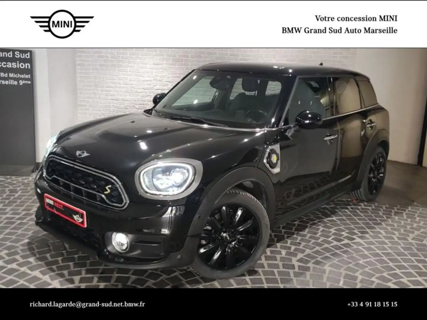 MINI Countryman C Cooper SE 136ch + 88ch Exquisite ALL4 BVA Negru - 1