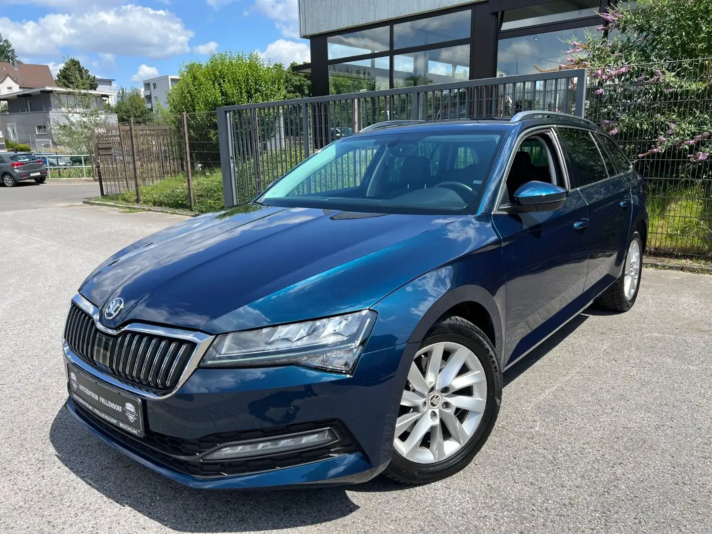 Skoda Superb Combi Ambition AUTOMATIK/LED/KAMERA!!! Azul - 1