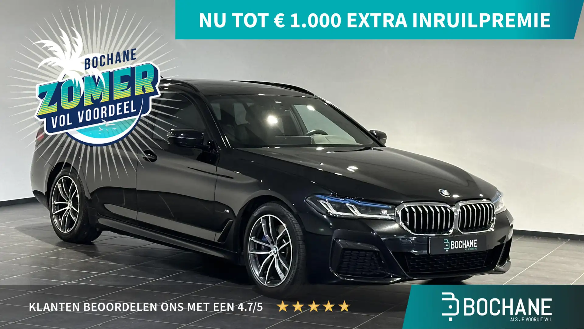 BMW 530 5-serie Touring 530i High Executive Edition | M Sp Zwart - 1