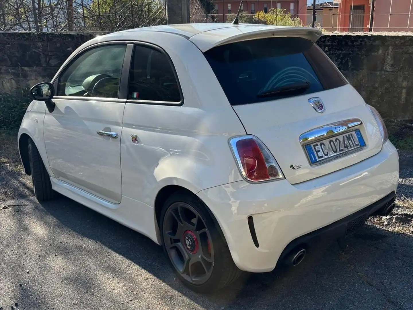 Fiat 500 Abarth Garage Lemans 1.4 benz Bianco - 2