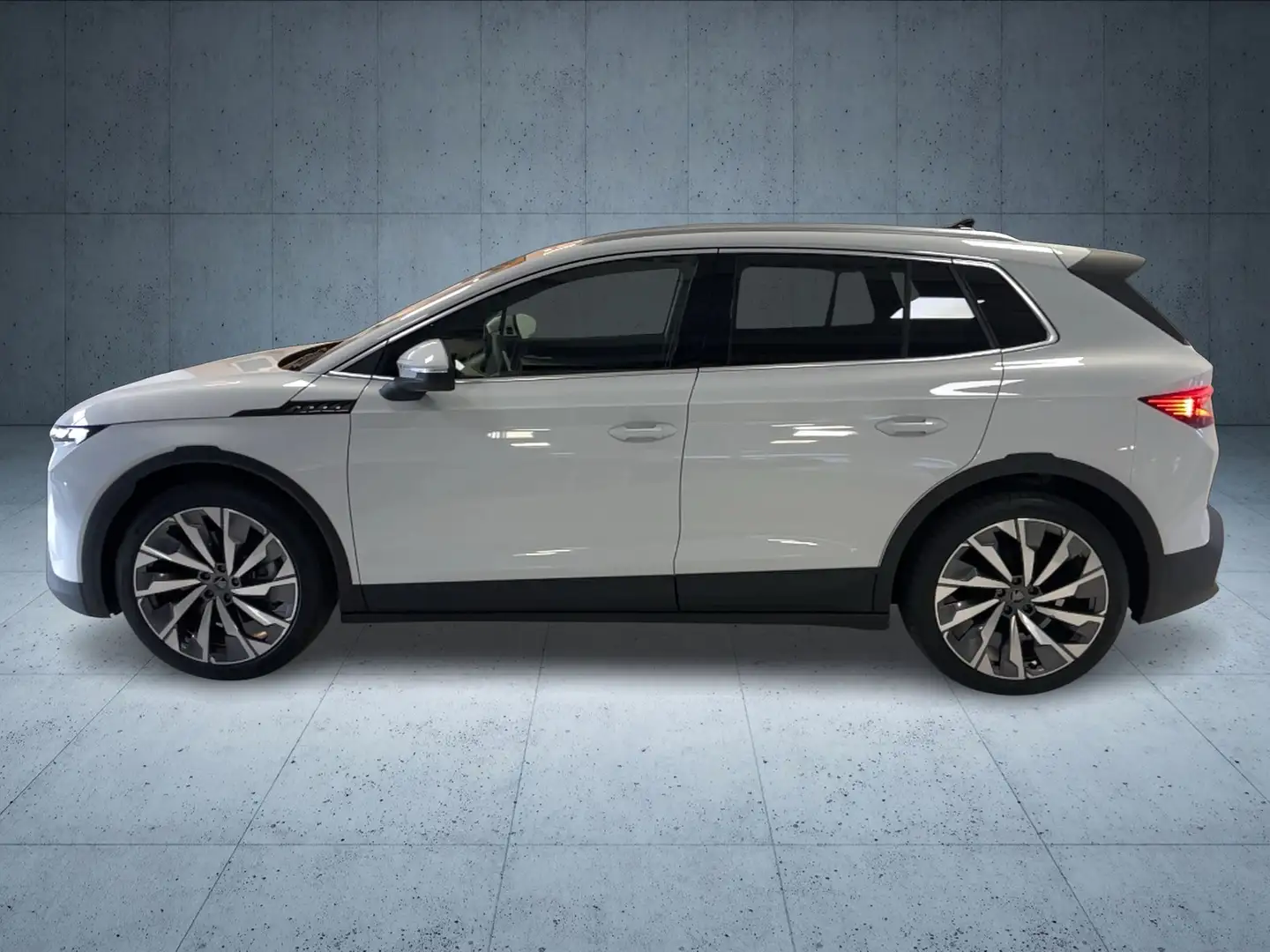 Skoda Elroq 85 Lodge Head Up Display Wärmepumpe Anhängerkup... Weiß - 2