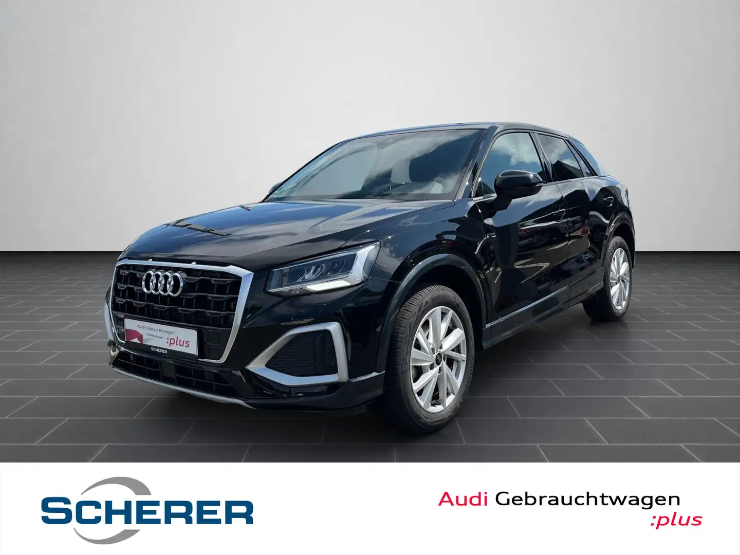Audi Q2 35 TFSI Advanced AHK/ACC/SHZ/LED/usw. Schwarz - 1