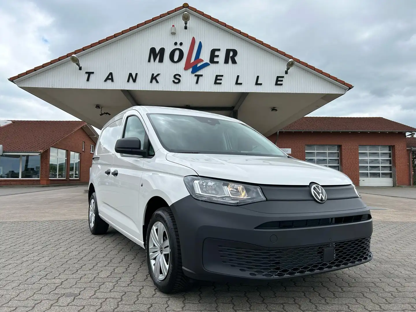 Volkswagen Caddy Cargo 2.0 TDI 4x4 / AHK 5 J. Garantie Blanc - 1