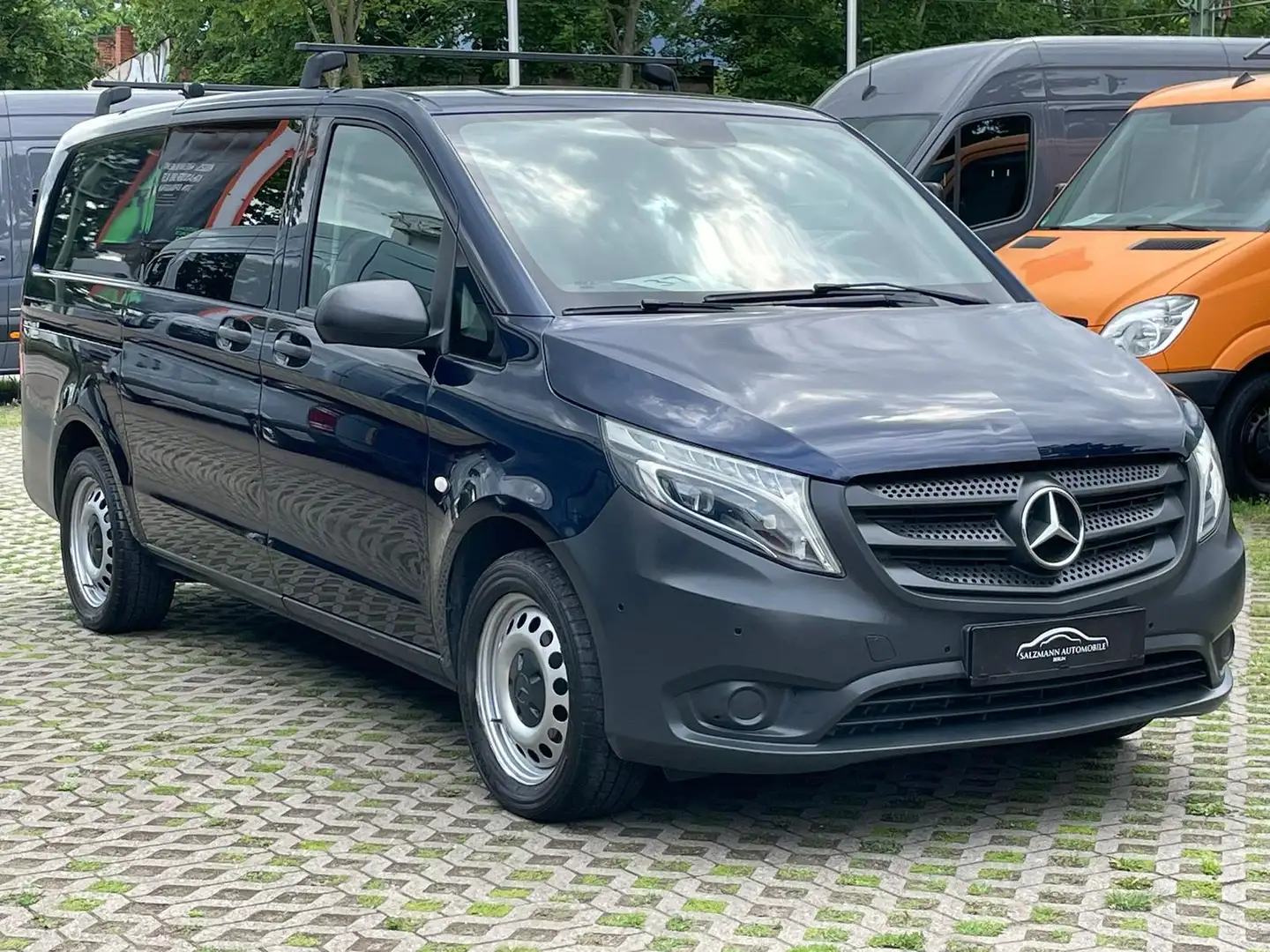 Mercedes-Benz Vito 116 CDI//LANG//MixTo//KLIMA//AHK//LED//TOP Blau - 2