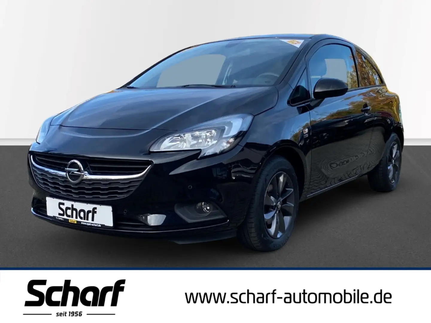 Opel Corsa E 120 Jahre SHZ LenkradHZG Rückfahrkam. Noir - 1