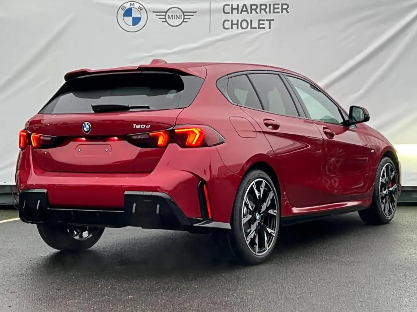 BMW 120 120dA 163ch M Sport DKG7 Rouge - 2